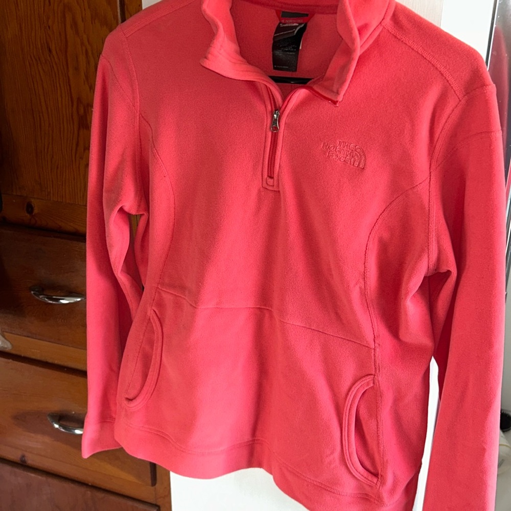 North face fleece quarter zip